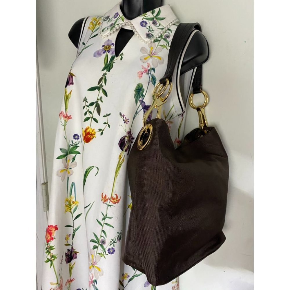 JPK Paris Brown Large Nylon Tote Bag - Picture 11 of 16